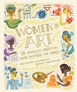 Women in Art Hardcover by Rachel Ignotofsky