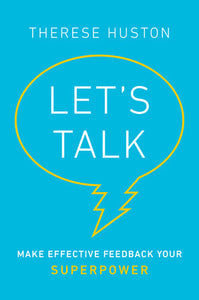 Let's Talk Hardcover by Therese Huston