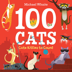 100 Cats Hardcover by Michael Whaite