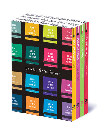 Burn After Writing Boxed Set Boxed Set by Sharon Jones