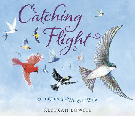 Catching Flight: Soaring on the Wings of Birds Hardcover by Rebekah Lowell