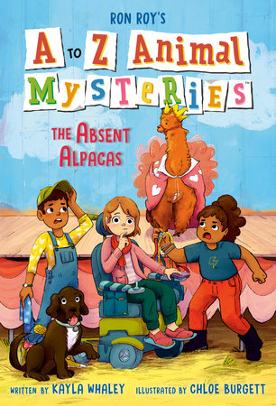 A to Z Animal Mysteries #1: The Absent Alpacas Paperback by Ron Roy