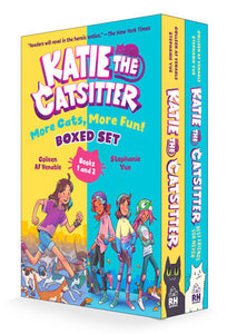 Katie the Catsitter: More Cats, More Fun! Boxed Set (Books 1 and 2) Boxed Set by Colleen AF Venable; illustrated by Stephanie Yue