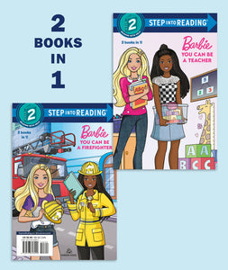 You Can Be a Teacher/You Can Be a Firefighter (Barbie) Paperback by Bria Lymon (Adapter)