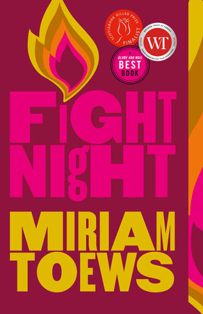 Fight Night Paperback by Miriam Toews