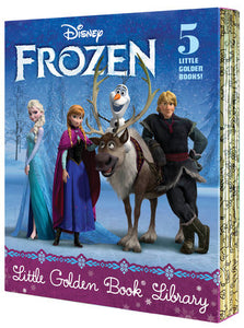 Frozen Little Golden Book Library (Disney Frozen) Boxed Set by Various; illustrated by Various