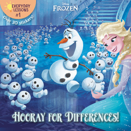 Everyday Lessons #1: Hooray for Differences! (Disney Frozen) Paperback by RH Disney; illustrated by the Disney Storybook Art Team