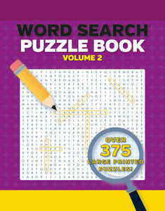 Word Search Puzzles Large Print Volume 2 2nd Edition Paperback by Matt Gaffney