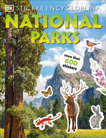 Sticker Encyclopedia National Parks Paperback by DK