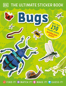 The Ultimate Sticker Book Bugs Paperback by DK