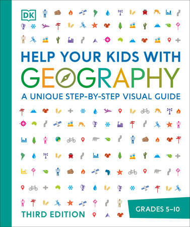 Help Your Kids with Geography: A Unique Step-by-Step Visual Guide Paperback by DK