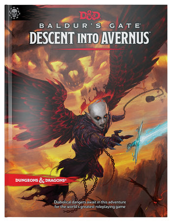 Dungeons & Dragons Baldur's Gate: Descent Into Avernus Hardcover Book (D&D Adventure) Hardcover by Dungeons & Dragons