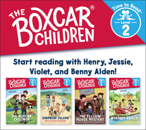 The Boxcar Children Early Reader Set #1 (The Boxcar Children: Time to Read, Level 2) Boxed Set by Gertrude Chandler Warner