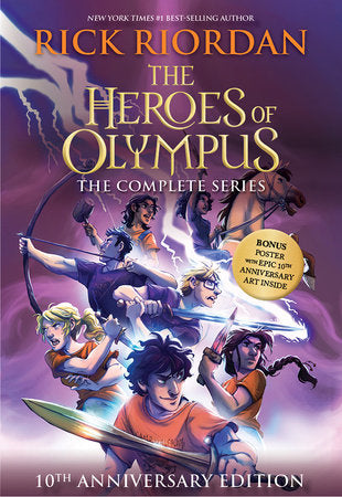 Heroes of Olympus Paperback Boxed Set, The-10th Anniversary Edition Boxed Set by Rick Riordan