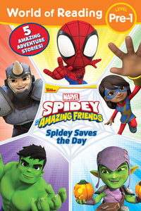 World of Reading: Spidey Saves the Day Paperback by Disney Books