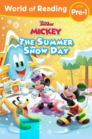 World of Reading: Mickey Mouse Funhouse: The Summer Snow Day Paperback by Disney Books