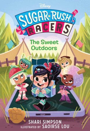 Sugar Rush Racers: The Sweet Outdoors Hardcover by Shari Simpson