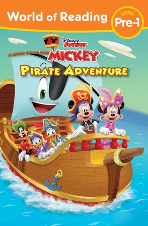 Mickey Mouse Funhouse: World of Reading: Pirate Adventure Paperback by Disney Books