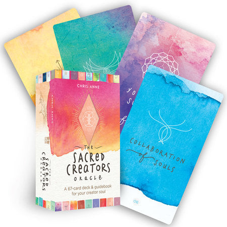The Sacred Creators Oracle: A 67-Card Oracle Deck & Guidebook for Your Creator Soul Cards by Chris-Anne