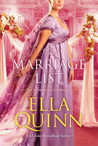 The Marriage List: An Opposites Attract Regency Romance Mass Market by Ella Quinn