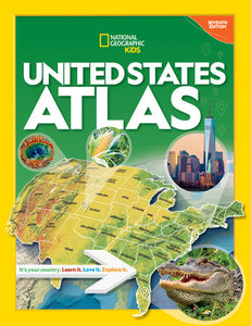 National Geographic Kids United States Atlas 7th edition Hardcover by National Geographic