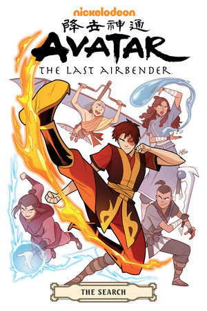 Avatar: The Last Airbender--The Search Omnibus Paperback by Written by Gene Luen Yang, with art by Gurihiru.