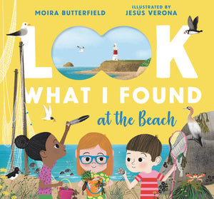 Look What I Found at the Beach Hardcover by Moira Butterfield