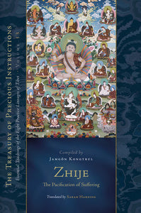 Zhije: The Pacification of Suffering Hardcover by Jamgon Kongtrul Lodro Taye; translated by Sarah Harding