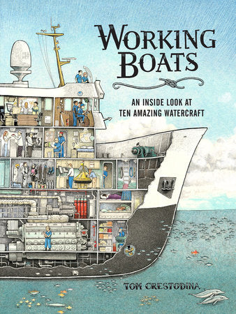 Working Boats Hardcover by Thomas Crestodina