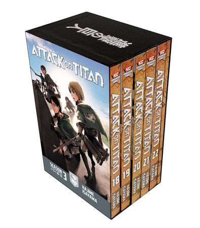 Attack on Titan Season 3 Part 2 Manga Box Set Boxed Set by Hajime Isayama