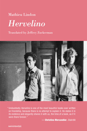 Hervelino Paperback by Mathieu Lindon