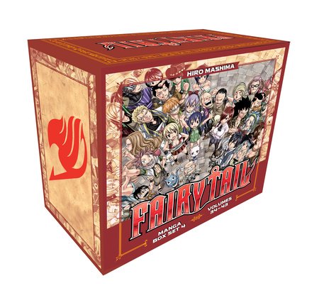 FAIRY TAIL Manga Box Set 4 Boxed Set by Hiro Mashima