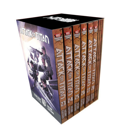 Attack on Titan The Final Season Part 1 Manga Box Set Boxed Set by Hajime Isayama