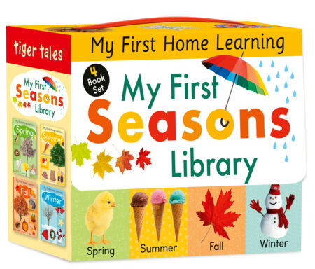 My First Seasons Library Boxed Set by Lauren Crisp; compiled by Tiger Tales