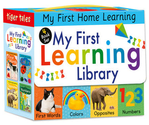 My First Learning Library Boxed Set by Lauren Crisp; compiled by Tiger Tales