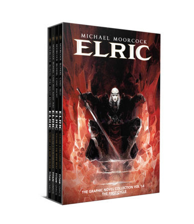 Michael Moorcock's Elric 1-4 Boxed Set (Graphic Novel) Boxed Set by Written by Julien Blondel