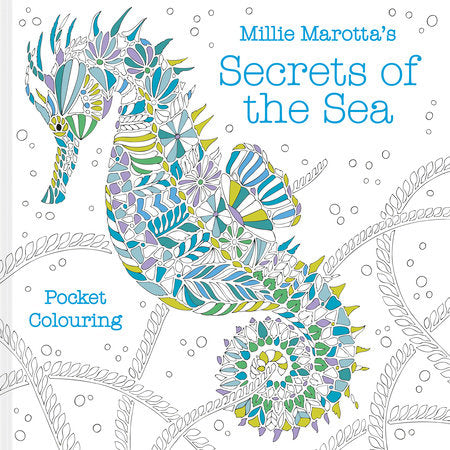 Millie Marotta's Secrets of the Sea: Pocket Colouring Paperback by Millie Marotta