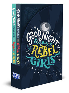 Good Night Stories for Rebel Girls 2-Book Gift Set Boxed Set by Francesca Cavallo, Elena Favilli, Rebel Girls