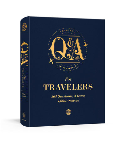 Q&A a Day for Travelers Hardcover by Anna Frenkel