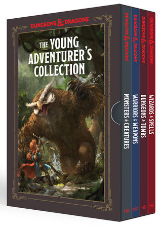 The Young Adventurer's Collection [Dungeons & Dragons 4-Book Boxed Set] Boxed Set by Jim Zub with Stacy King and Andrew Wheeler. Official Dungeons & Dragons Licensed