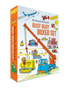 Richard Scarry's Busy Busy Boxed Set Boxed Set by Written and illustrated by Richard Scarry