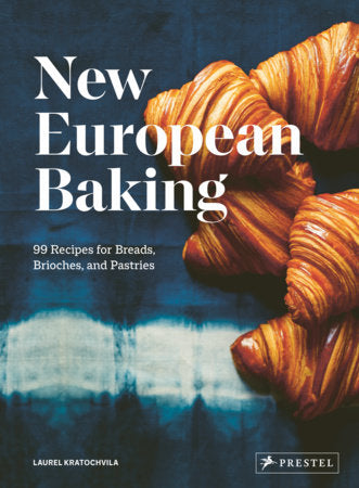 New European Baking Hardcover by Laurel Kratochvila