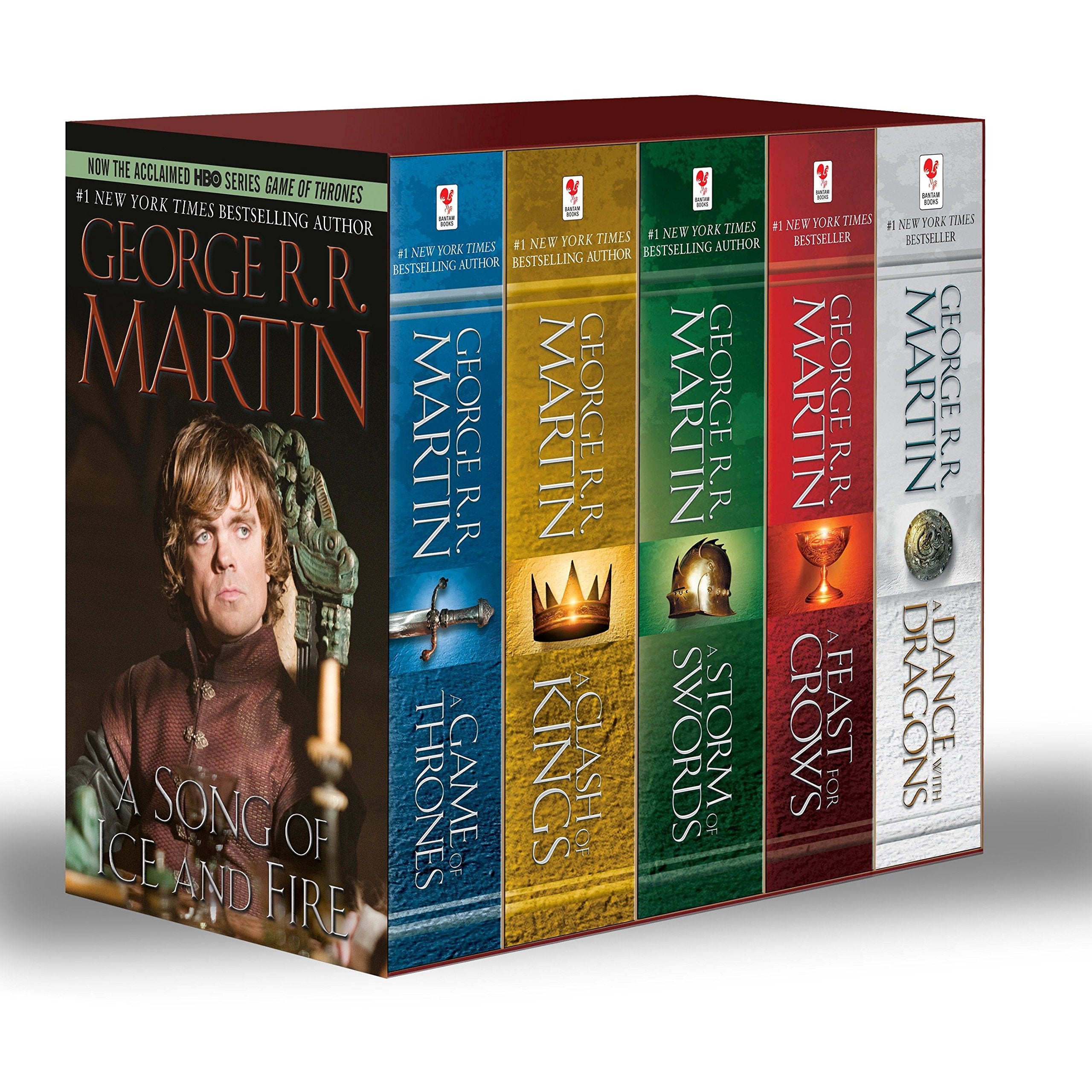 George R. R. Martin's A Game of Thrones 5-Book Boxed Set Mass Market Paperback by George R. R. Martin